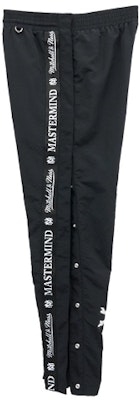 Mitchell Ness Mitchell & Ness x mastermind JAPAN Skull Print Snap Button Track Pants Black. TRPTMM20095-MNNBLCK Shop Mitchell Ness Mitchell & Ness x mastermind JAPAN Skull Print Snap Button Track Pants Black. TRPTMM20095-MNNBLCK