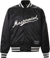 Mitchell Ness Mitchell & Ness x Mastermind Logo Black Baseball Jacket Unisex SJKT5240-CLBYYPPPBLCK Mitchell Ness Mitchell & Ness x Mastermind Logo Black Baseball Jacket Unisex SJKT5240-CLBYYPPPBLCK
