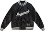 Order Mitchell Ness Mitchell & Ness x Mastermind Logo Black Baseball Jacket Unisex SJKT5240-CLBYYPPPBLCK