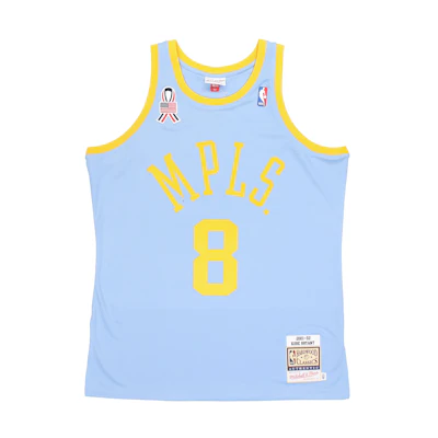 Mitchell Ness Mitchell & Ness NBA 2001-02 Lakers Kobe #8 Jersey Loose Fit Unisex Light Blue. AJY41121-LAL01KBRCLBL