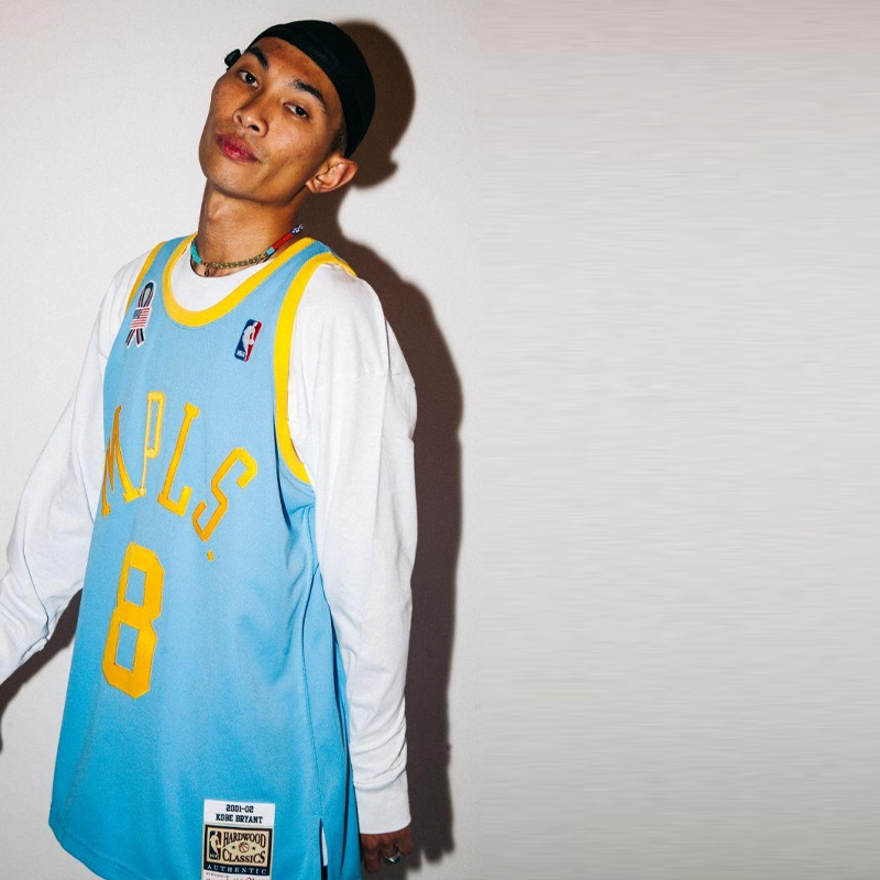 Mitchell Ness Mitchell & Ness NBA 2001-02 Lakers Kobe #8 Jersey Loose Fit Unisex Light Blue. AJY41121-LAL01KBRCLBL 圖 4