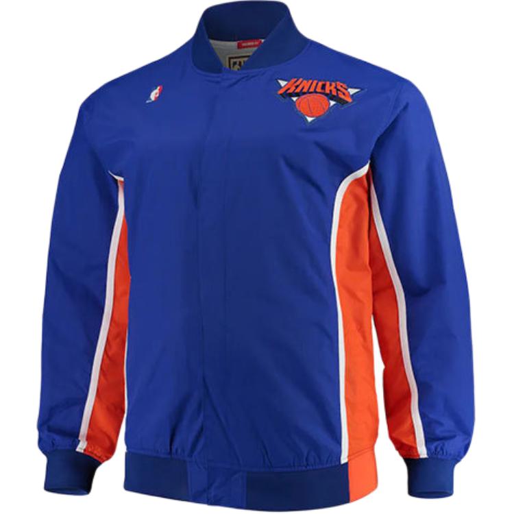 Mitchell Ness Mitchell & Ness x NBA 92-93 New York Knicks Retro Varsity Jacket Mens. AWJKGS18058-NYKROYA92