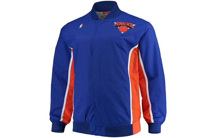 Order ミッチェル＆ネス x NBA 92-93 ニューヨーク・ニックス レトロ バーシティ ジャケット メンズ. AWJKGS18058-NYKROYA92