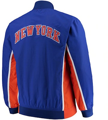 Mitchell Ness Mitchell & Ness x NBA 92-93 New York Knicks Retro Varsity Jacket Mens. AWJKGS18058-NYKROYA92 Lookbook Mitchell Ness Mitchell & Ness x NBA 92-93 New York Knicks Retro Varsity Jacket Mens. AWJKGS18058-NYKROYA92