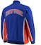 Lookbook Mitchell Ness Mitchell & Ness x NBA 92-93 New York Knicks Retro Varsity Jacket Mens. AWJKGS18058-NYKROYA92