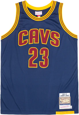 Mitchell & Ness x NBA LeBron James Cavs Jersey Retro Unisex Azul Marino. AJY47095-CCA15LJAASBL Buy Mitchell & Ness x NBA LeBron James Cavs Jersey Retro Unisex Azul Marino. AJY47095-CCA15LJAASBL