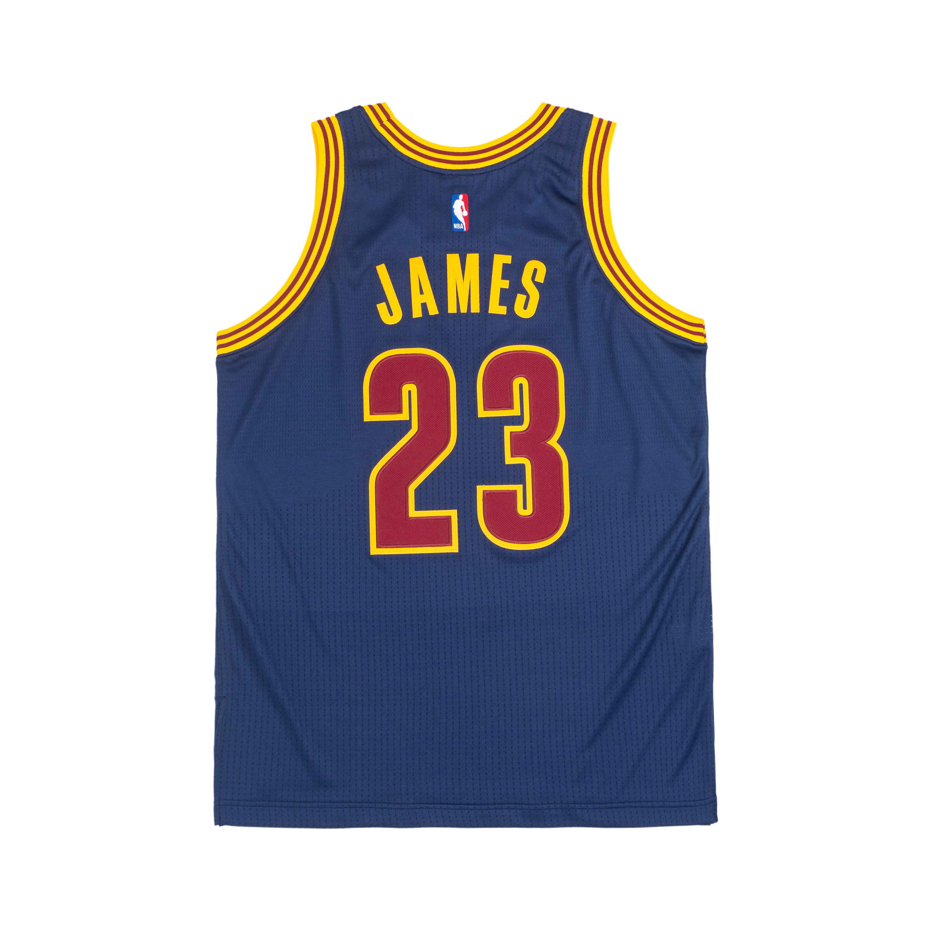 Mitchell Ness Mitchell & Ness NBA LeBron James Cavs 15-16 Champs Jersey Navy Unisex Retro. AJY47095-CCA15LJAASBL 圖 3