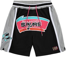 Mitchell Ness Mitchell & Ness x NBA Retro 98-99 Spurs Basketball Shorts Unisex Grey. SHORDL20018-SASBKGY98 Mitchell Ness Mitchell & Ness x NBA Retro 98-99 Spurs Basketball Shorts Unisex Grey. SHORDL20018-SASBKGY98