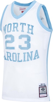 Mitchell Ness Mitchell & Ness x NCAA 83-84 UNC Michael Jordan #23 Retro Basketball Jersey Unisex AJY53518-UNC83MJOWHIT Buy Mitchell Ness Mitchell & Ness x NCAA 83-84 UNC Michael Jordan #23 Retro Basketball Jersey Unisex AJY53518-UNC83MJOWHIT