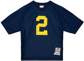 米切尔内斯 x NCAA 密歇根金刚狼 Woodson 97-98复古海军蓝男士T恤 LGJY4472-UMI97CWONAVY Order 米切尔内斯 x NCAA 密歇根金刚狼 Woodson 97-98复古海军蓝男士T恤 LGJY4472-UMI97CWONAVY