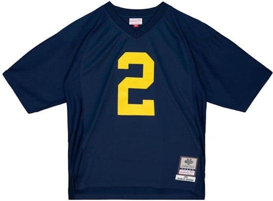 Camiseta retro azul Michigan Wolverines Woodson 97-98 Mitchell & Ness hombre. LGJY4472-UMI97CWONAVY Order Camiseta retro azul Michigan Wolverines Woodson 97-98 Mitchell & Ness hombre. LGJY4472-UMI97CWONAVY