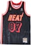Buy Mitchell Ness Mitchell & Ness x Nicky Jam Heat Basketball Jersey Black Unisex Retro Style. TMTK5281-MHEYYPPPBLCK