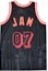 Lookbook Mitchell Ness Mitchell & Ness x Nicky Jam Heat Basketball Jersey Black Unisex Retro Style. TMTK5281-MHEYYPPPBLCK