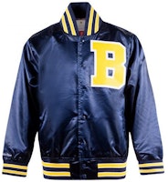 Mitchell Ness Mitchell & Ness x Will Smith Retro Striped Letter Jacket Navy - . SJKT4808-MNNYYPPPNAVY Mitchell Ness Mitchell & Ness x Will Smith Retro Striped Letter Jacket Navy - . SJKT4808-MNNYYPPPNAVY