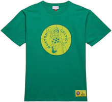 Mitchell Ness NBA Boston Celtics Unisex Green Crew Neck Tee FC7944-BCEKYGN Mitchell Ness NBA Boston Celtics Unisex Green Crew Neck Tee FC7944-BCEKYGN