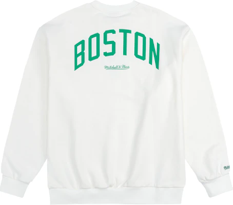 Mitchell Ness NBA 凯尔特人男女同款白色休闲羊毛圆领卫衣 MNJYFWHD230920012 Lookbook Mitchell Ness NBA 凯尔特人男女同款白色休闲羊毛圆领卫衣 MNJYFWHD230920012