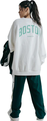 Mitchell Ness NBA 凯尔特人男女同款白色休闲羊毛圆领卫衣 MNJYFWHD230920012 Shop Mitchell Ness NBA 凯尔特人男女同款白色休闲羊毛圆领卫衣 MNJYFWHD230920012