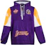 Buy Mitchell Ness NBA 湖人紫色緞面復古Logo連帽衫 男女款 OJPO5033-LALYYPPPPURP