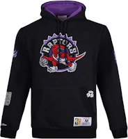 Mitchell Ness NBA Toronto Raptors Embroidered Logo Hoodie Black Unisex FPHD4849-TRAYYPPPBLCK Mitchell Ness NBA Toronto Raptors Embroidered Logo Hoodie Black Unisex FPHD4849-TRAYYPPPBLCK