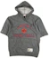 Order Mitchell Ness 纽约尼克斯印花短袖套头灰色卫衣 FPHD3398-NYKYYPPPGYHT