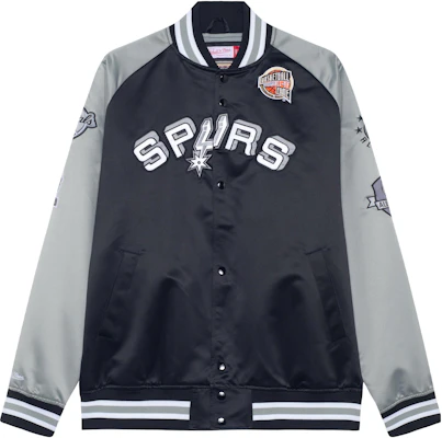 Mitchell Ness Spurs Tony Parker #9 Satin Bomber Jacket Unisex Black OJBF6860-SASYYTPABKGY Order Mitchell Ness Spurs Tony Parker #9 Satin Bomber Jacket Unisex Black OJBF6860-SASYYTPABKGY