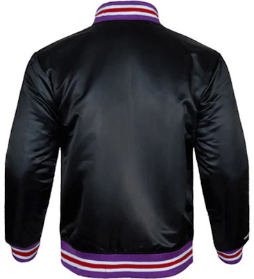 Mitchell Ness Toronto Raptors Satin Jacket Black NBA Outerwear 6390-336-ATRPIH-BLACK Lookbook Mitchell Ness Toronto Raptors Satin Jacket Black NBA Outerwear 6390-336-ATRPIH-BLACK