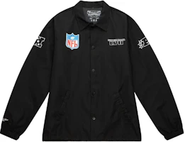 Mitchell Ness x Fenty Super Bowl Limited Letter Print Jacket Black Men’s OJSFDD20206-NFLBLCK Mitchell Ness x Fenty Super Bowl Limited Letter Print Jacket Black Men’s OJSFDD20206-NFLBLCK