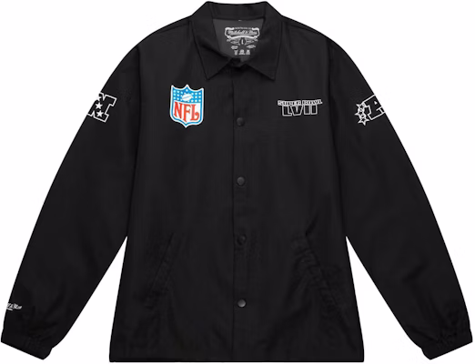 Mitchell Ness x Fenty Super Bowl Limited Letter Print Jacket Black Men’s OJSFDD20206-NFLBLCK Order Mitchell Ness x Fenty Super Bowl Limited Letter Print Jacket Black Men’s OJSFDD20206-NFLBLCK
