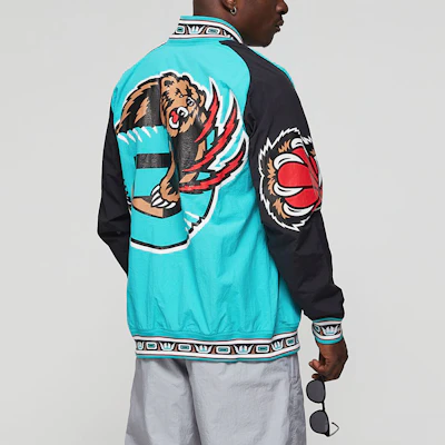 Mitchell Ness x NBA 溫哥華灰熊隊暖身外套 天空藍 男女通用 AWJKGS18063-VGRTEAL95 Purchase Mitchell Ness x NBA 溫哥華灰熊隊暖身外套 天空藍 男女通用 AWJKGS18063-VGRTEAL95