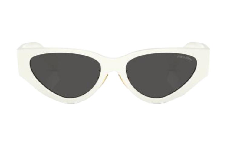 MIU MIU Acetate Irregular White Sunglasses Unisex Couple Style MU03ZS1425S0 圖 3
