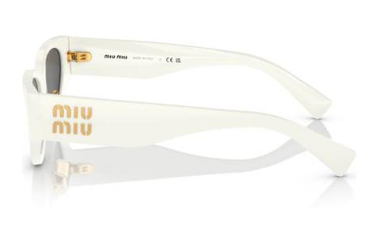 MIU MIU Acetate Irregular White Sunglasses Unisex Couple Style MU03ZS1425S0 圖 4