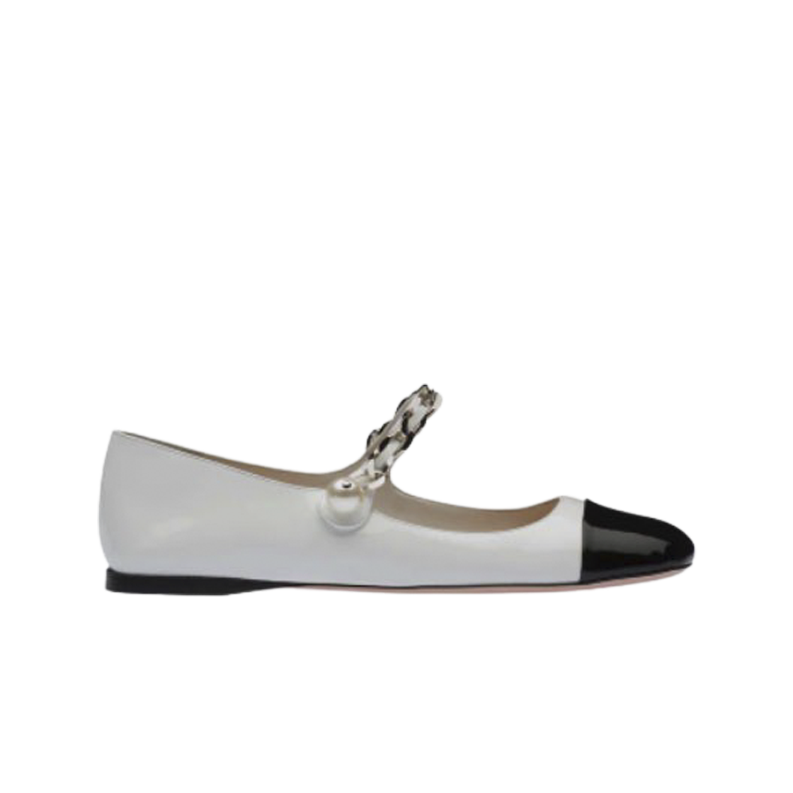 MIU MIU Ballet Flat 'White' 5F653D-ZHV-F0964