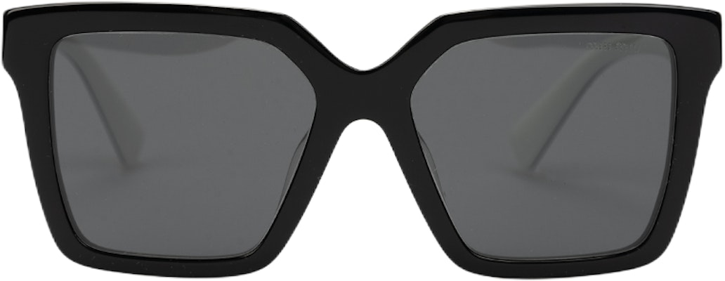 MIU MIU ブラック イレギュラー カラーブロック サングラス ユニセックス デザイン 0MU03YSF Lookbook MIU MIU ブラック イレギュラー カラーブロック サングラス ユニセックス デザイン 0MU03YSF