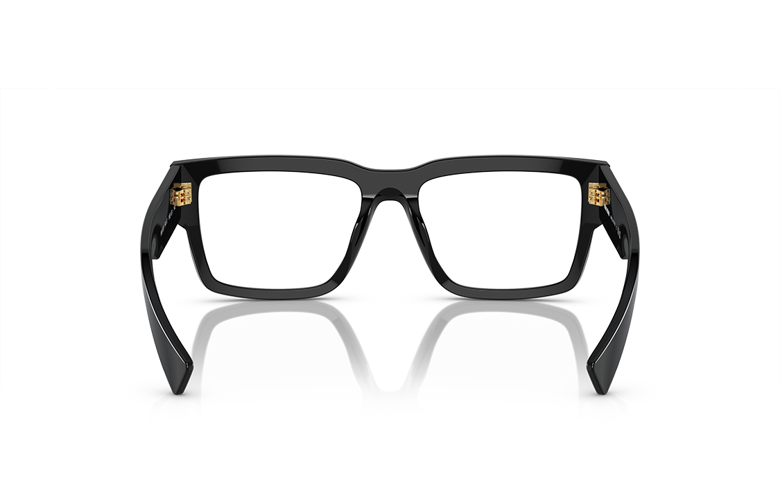 Lookbook MIU MIU キャットアイメガネ ブラック ユニセックス ロゴ装飾入りテンプル MU02XV 1AB1O1