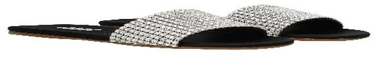MIU MIU Crystal Slipper and Clog 'Silver Black' 5XX4353L8TF00C0 MIU MIU Crystal Slipper and Clog 'Silver Black' 5XX4353L8TF00C0