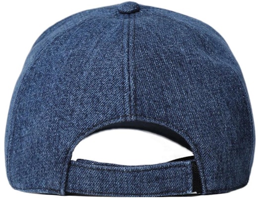 MIU MIU Topi Baseball Denim Kapas Logo Bordir Unisex Gaya Pasangan. 5HC179-2F3W Shop MIU MIU Topi Baseball Denim Kapas Logo Bordir Unisex Gaya Pasangan. 5HC179-2F3W