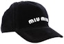 Order MIU MIU 刺绣天鹅绒棒球帽 男女同款时尚款式. 5HC179-068-F0967