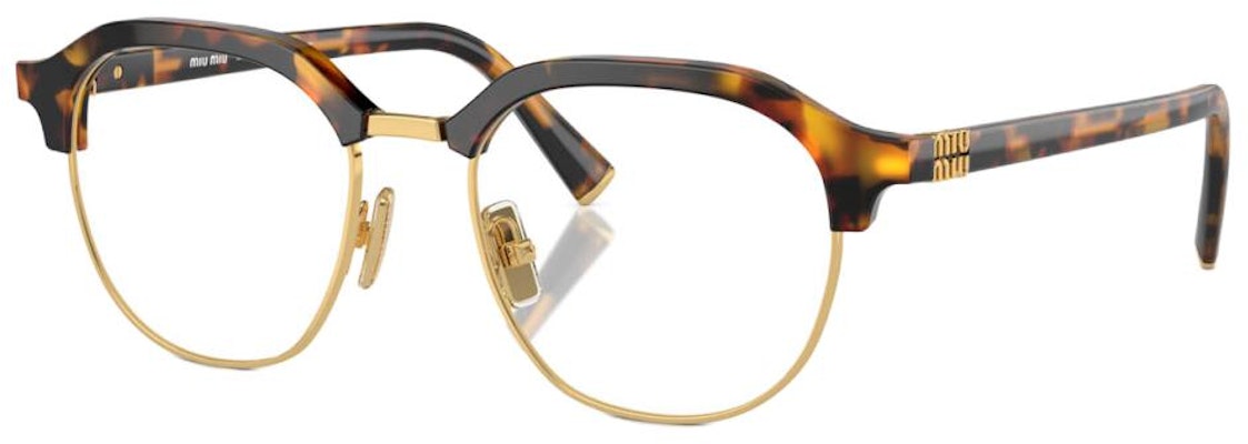 MIU MIU 眼镜 不规则光学架 - 龟壳纹, 男女通用款式. MU10XV-VAU1O1 Order MIU MIU 眼镜 不规则光学架 - 龟壳纹, 男女通用款式. MU10XV-VAU1O1