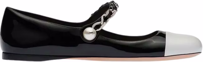 MIU MIU Flat Mary Jane 'Black' 5F653D-ZHV-F0967 MIU MIU Flat Mary Jane 'Black' 5F653D-ZHV-F0967
