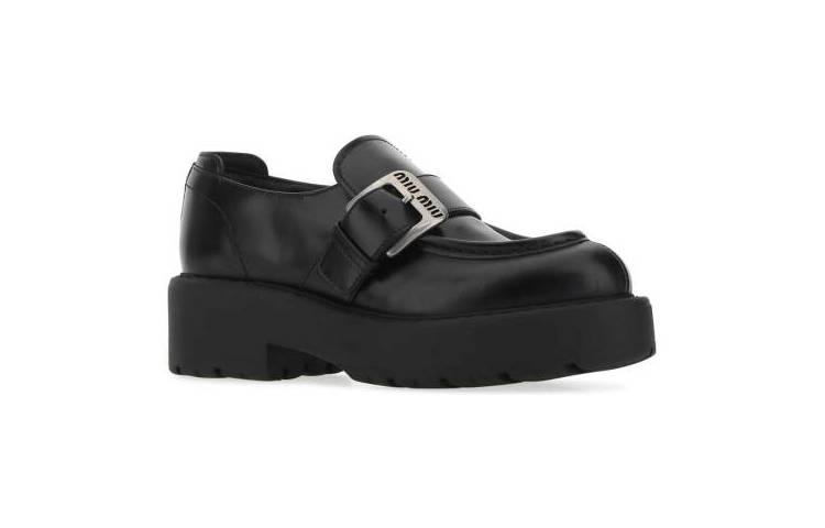 MIU MIU Flat Shoe JW_217116109831828568, Flat Shoe JW_21711610983182856894 'Black' 圖 2