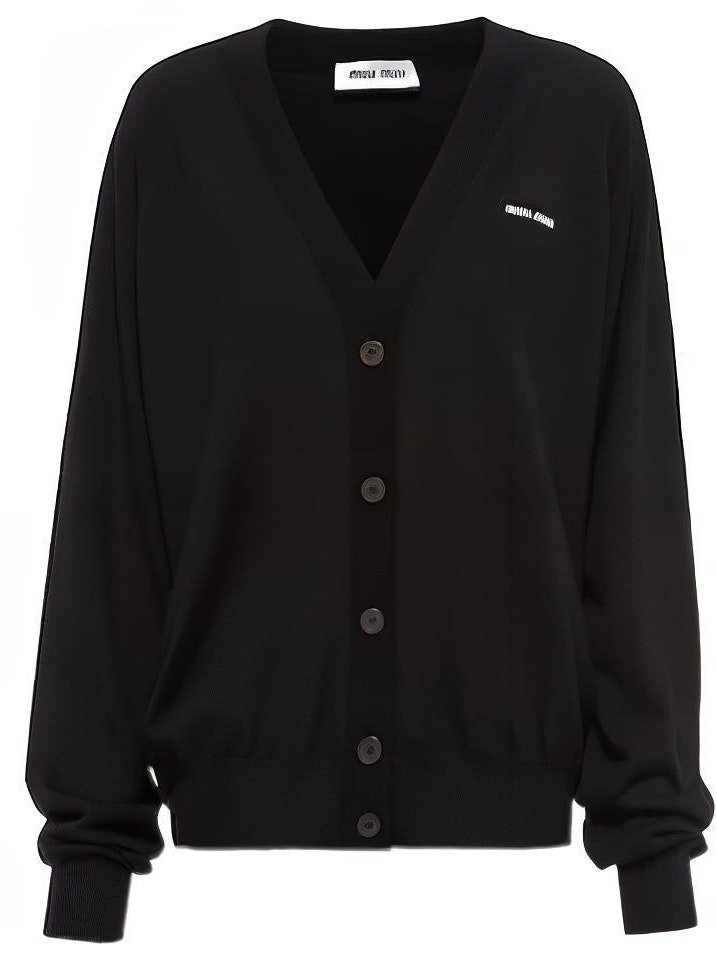 miu-miu-fw-22-black-v-neck-logo-knit-cardigan-unisex-cashmere-sweater-mmf-706-12-pz-f0002