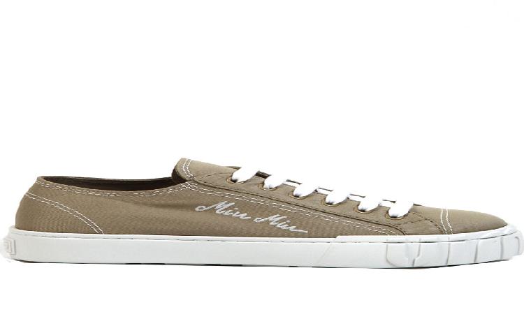 MIU MIU Gucci Rubber Slide 'Brown'