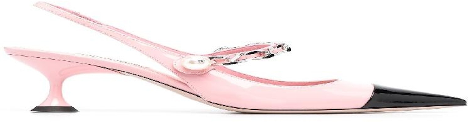 MIU MIU Heeled Sandals 'Pink' 5I458D3AJXF014C Buy MIU MIU Heeled Sandals 'Pink' 5I458D3AJXF014C