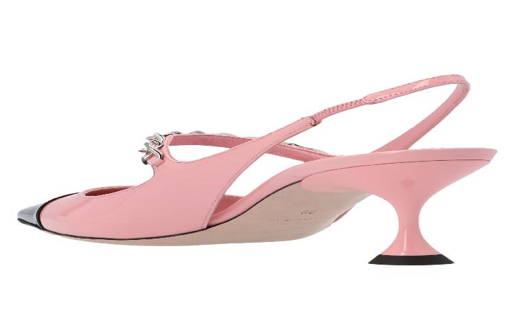 MIU MIU Heeled Sandals 'Pink' 圖 3