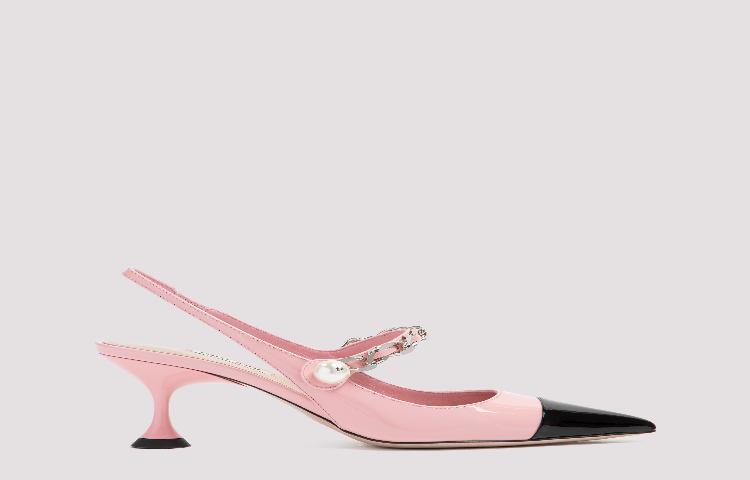 MIU MIU Heeled Sandals 'Pink' 圖 5