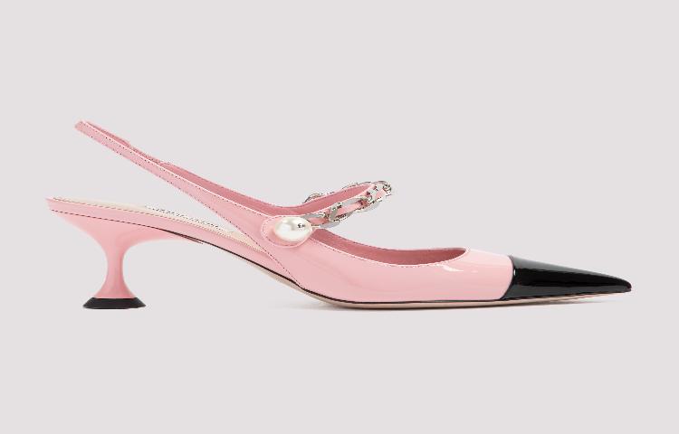MIU MIU Heeled Sandals 'Pink' 圖 7