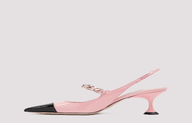 MIU MIU Heeled Sandals 'Pink' 圖 8