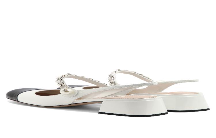 MIU MIU Heeled Sneaker 'White' 圖 6