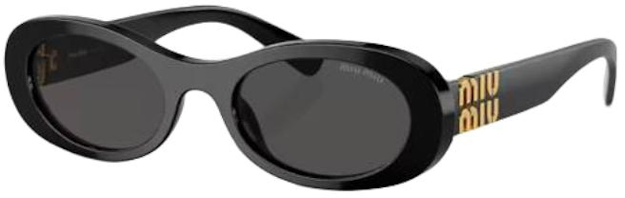 미우미우 남성용 비정형 풀프레임 아세테이트 블랙 선글라스. MU06ZS1AB5S0 Order 미우미우 남성용 비정형 풀프레임 아세테이트 블랙 선글라스. MU06ZS1AB5S0