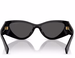 Purchase MIU MIU 貓眼黑色Logo太陽眼鏡 男女通用 MU06YS1AB5S0